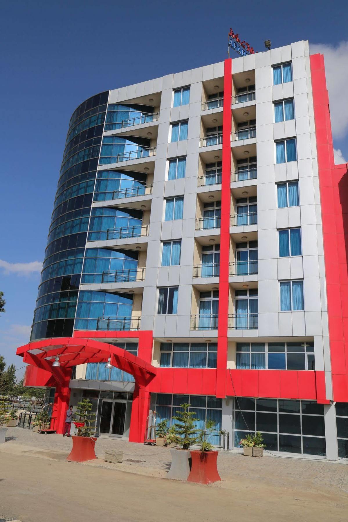Afarensis International Hotel アジス・アベバ エクステリア 写真